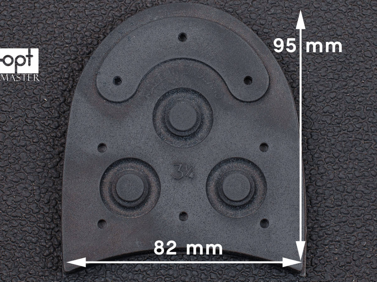 

Набойки DAINITE Studded, р. 3 1/4" (82 мм), цв. черный