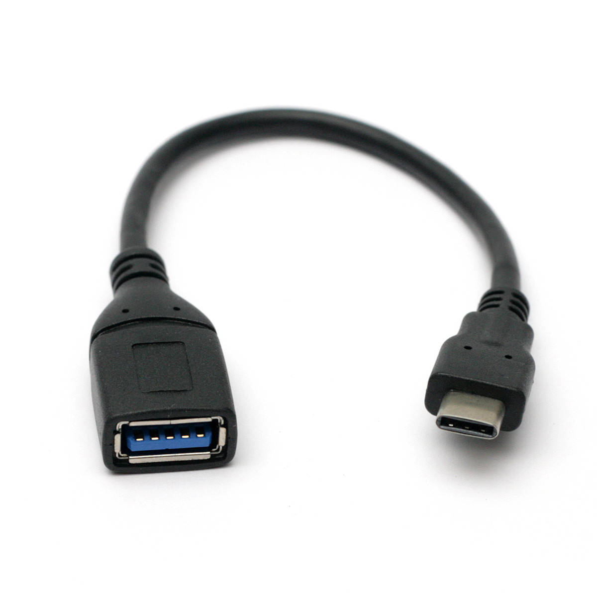 

Кабель PowerPlant USB 3.0 Type-C – USB 0.15м, Черный
