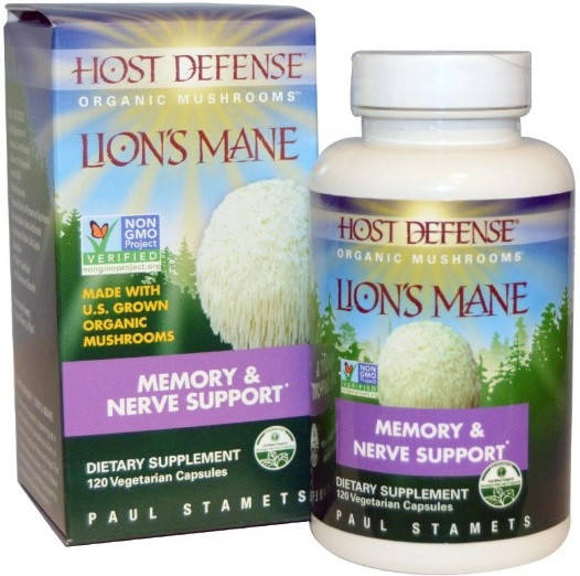 

Ежовик гребенчатый (Lion's Mane) 500 мг 120 капсул