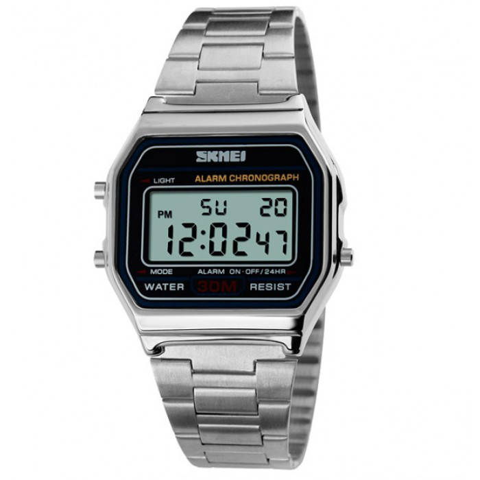 

Мужские часы Skmei Popular Silver