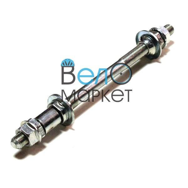 

Ось задняя с пыльниками под гайку 185 мм