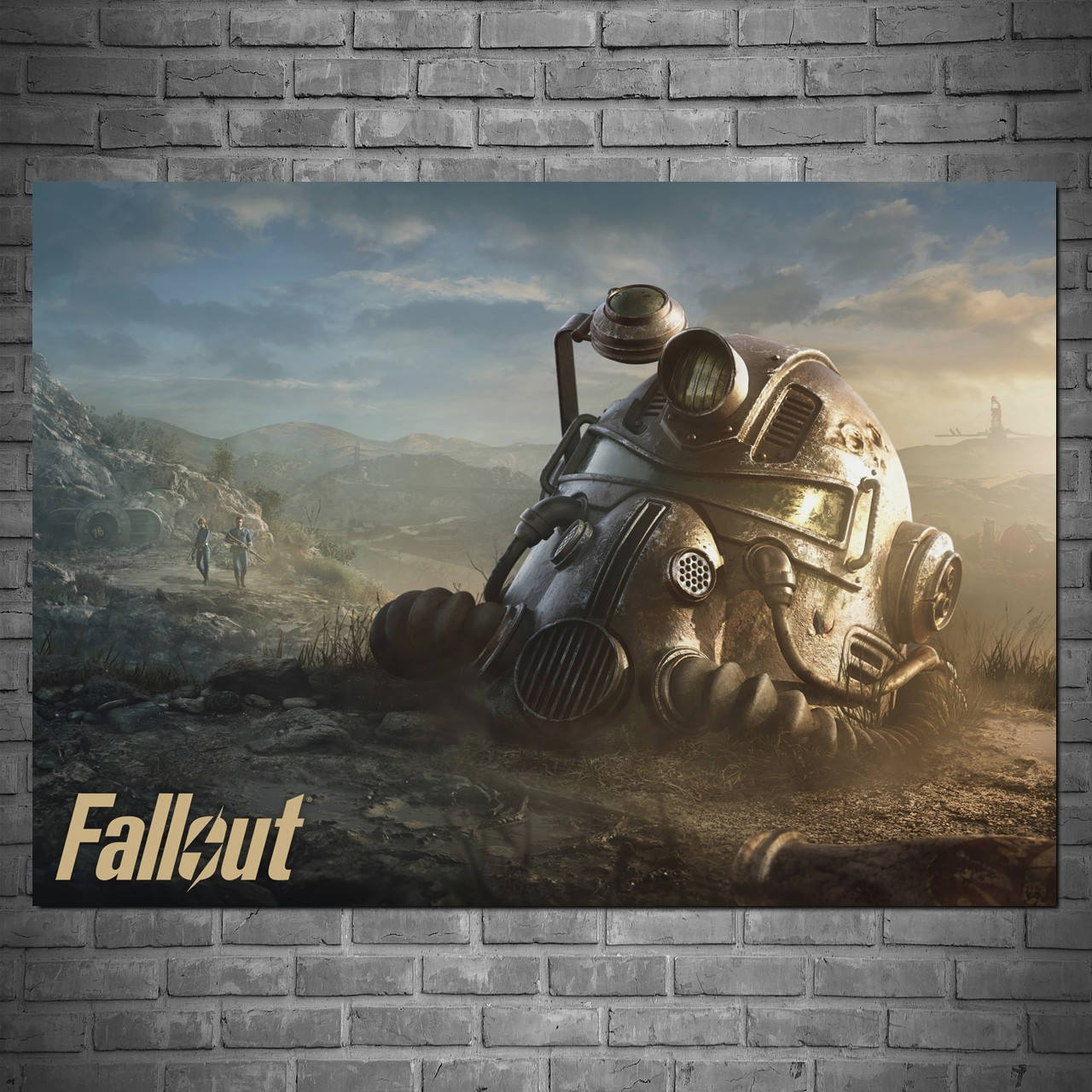 

Плакат "Фаллаут, шлем от силовой брони, Fallout" (артикул 2175) 60, Глянцевая, 85