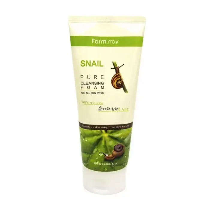 

Пенка для лица FarmStay Snail Pure Cleansing Foam(180мл)
