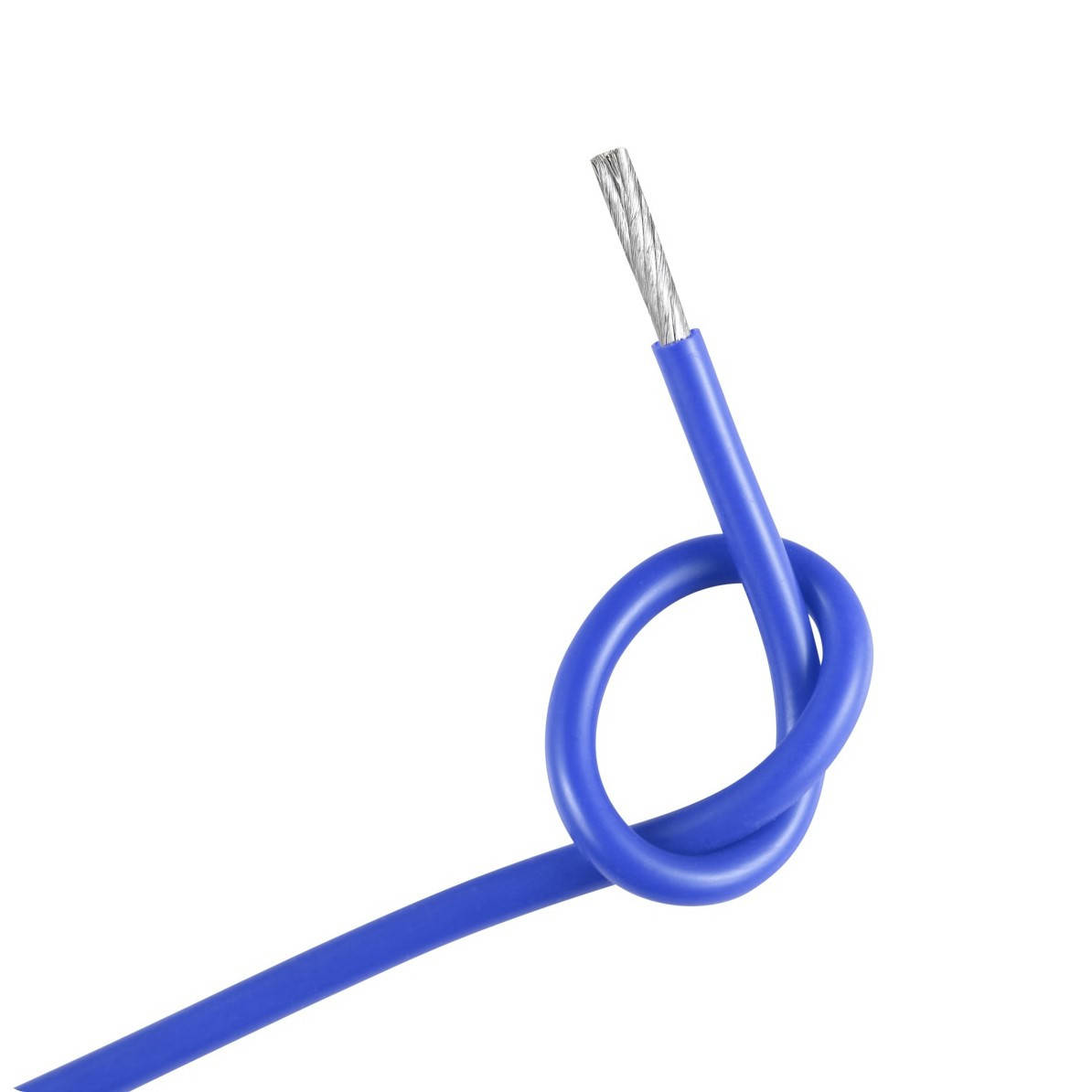 

Провод силиконовый 16 AWG - 1,27 кв.мм (252х0,08) 1 м Синий