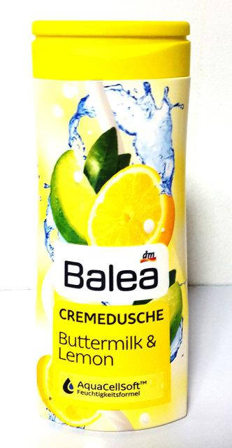 

Гель для душа с ароматом нежного цитруса Balea Duschgel Buttermilk&Lemon 300 мл.