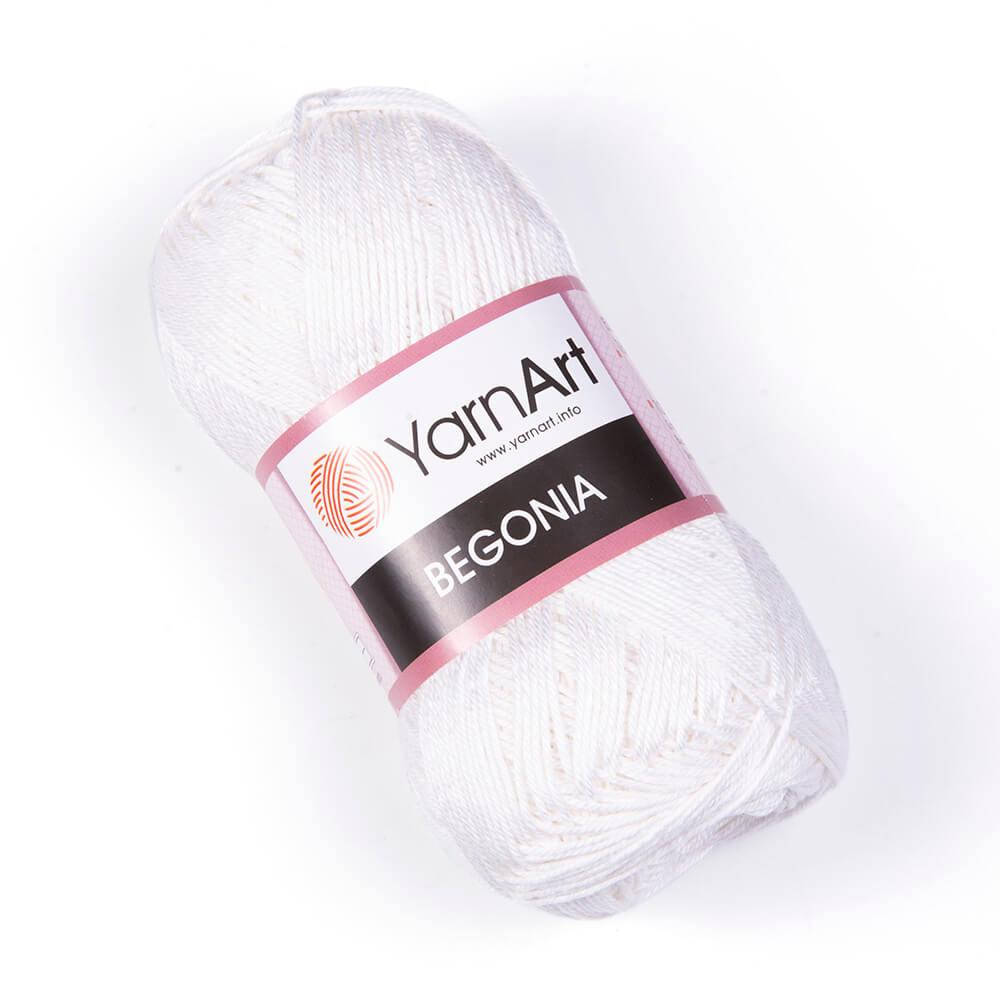 

Yarnart Begonia № 003 белый