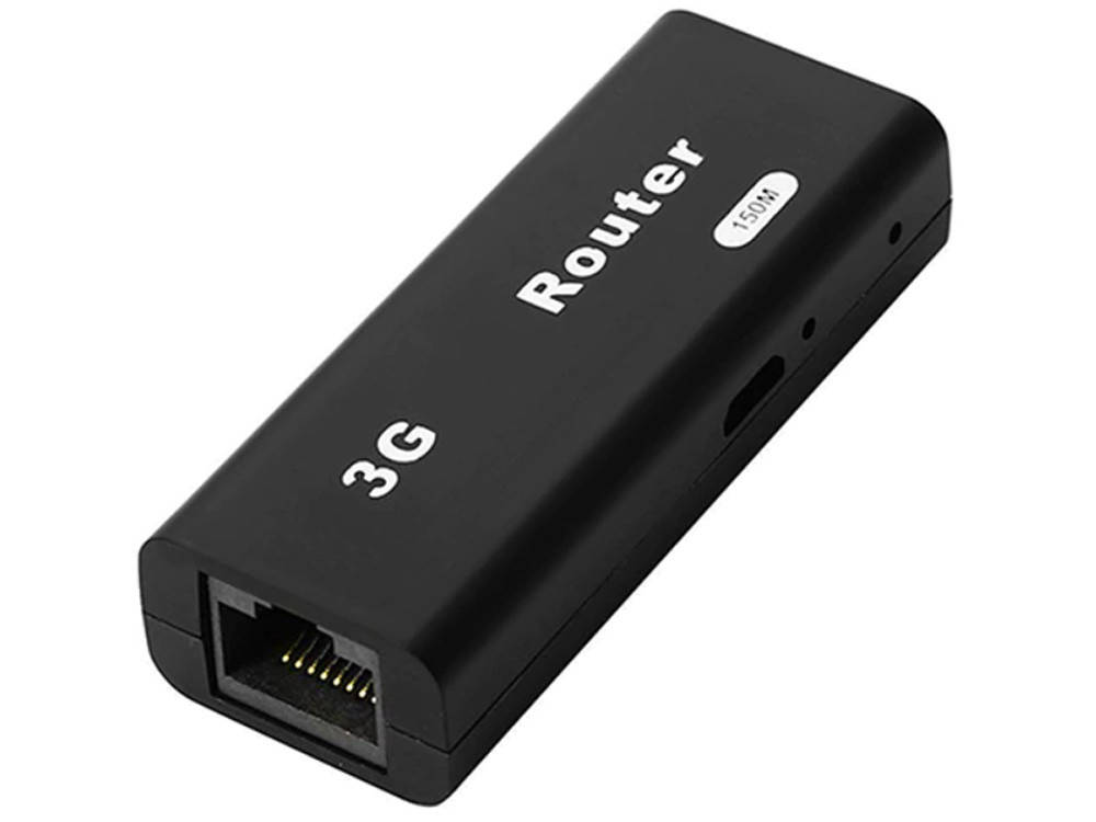 

Беспроводной 3G/4G-маршрутизатор 150 Мбит/сек Черный
