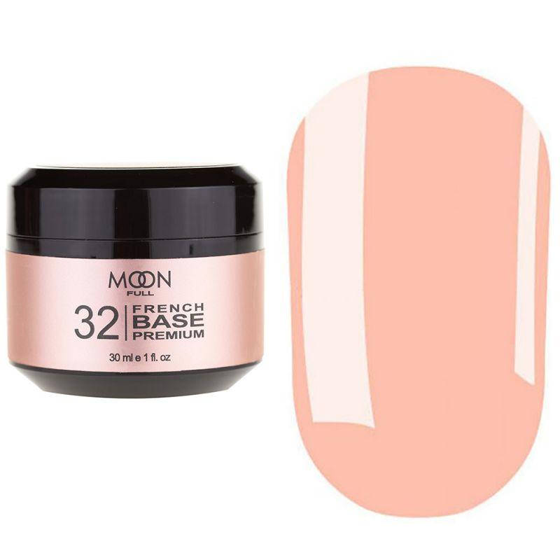 

База MOON FULL Baza French Premium №32 телесно-розовый, 30 мл