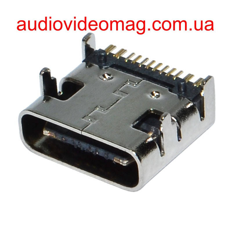 

Гнездо TYPE-C (Тип C) 12 pin