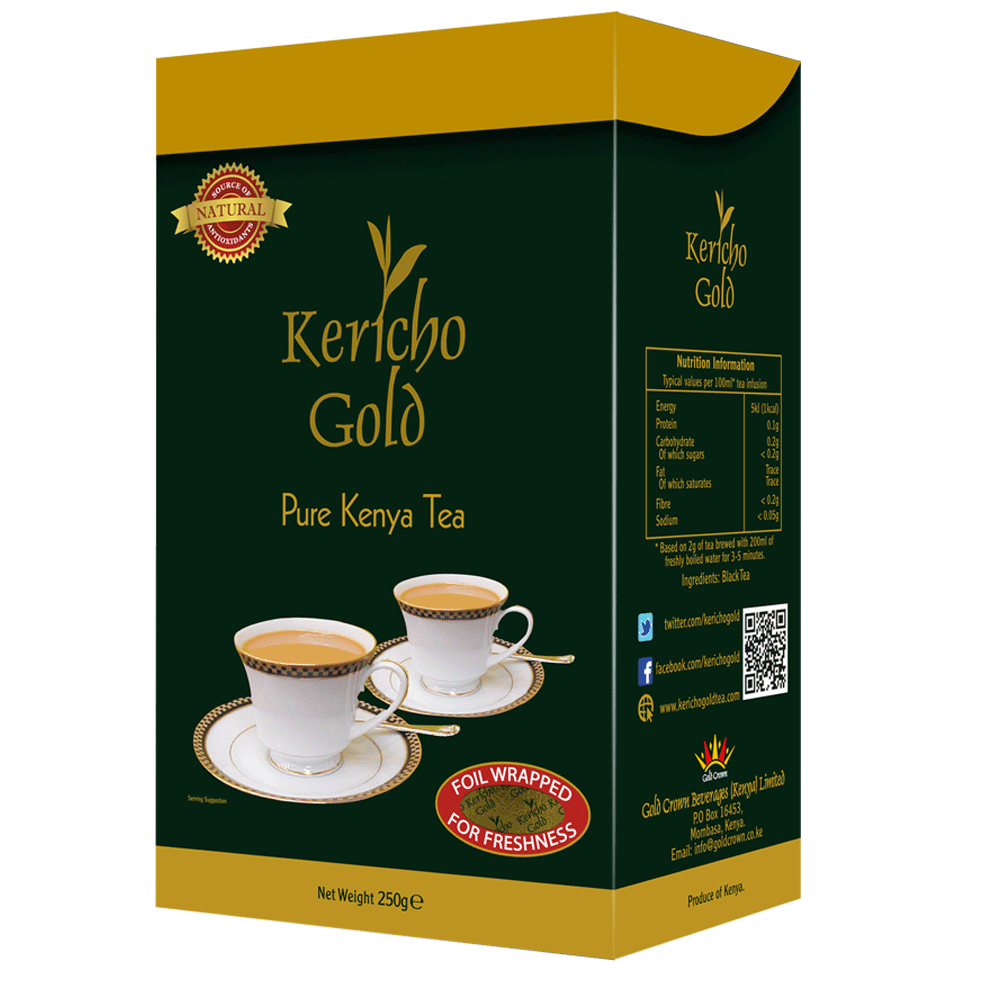 

Кенийский чай Kericho Gold мелкий - 250 грамм