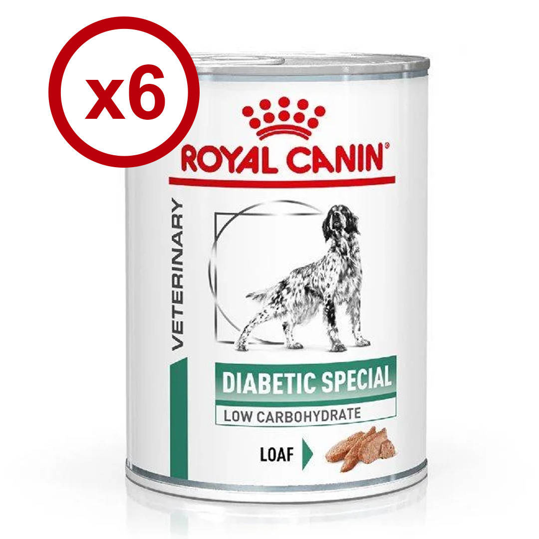 

Royal Canin Diabetic Special Low Carbohydrate 410г*6 шт для собак