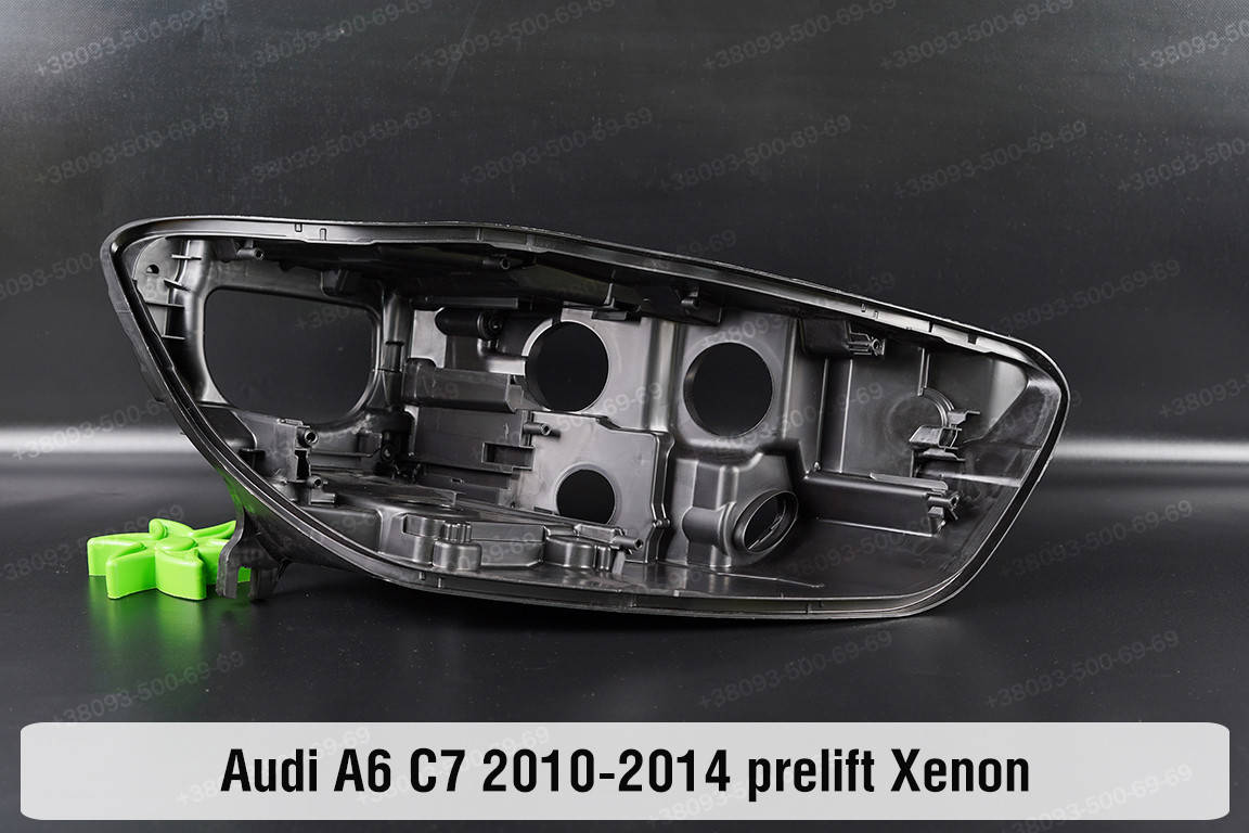 

Корпус фары Audi A6 C7 Xenon (2010-2014) IV поколение дорестайлинг правый
