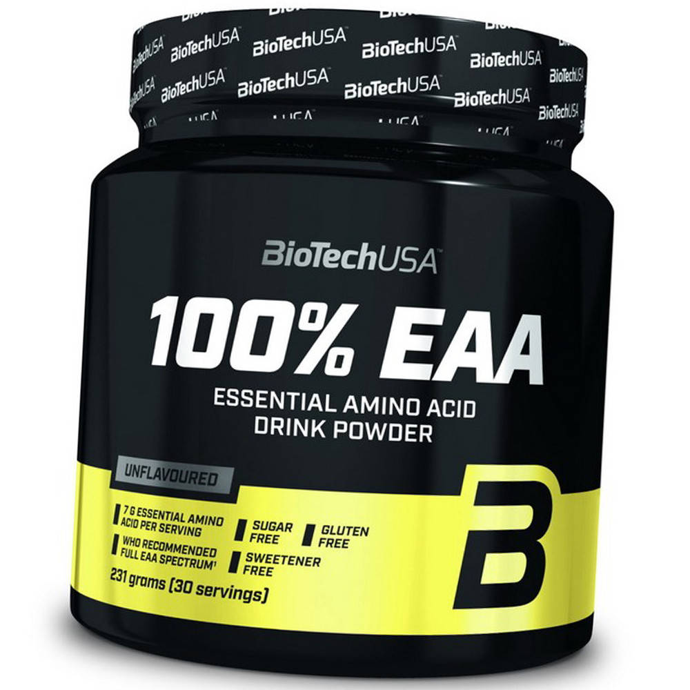 

Лучшие комплексные аминокислоты в порошке BioTech 100% EAA 231 g