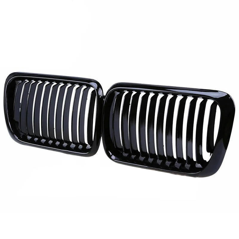 

Решетка глянцевая ноздри радиатора BMW E36 дорестайлинг (1992-1996), Черный