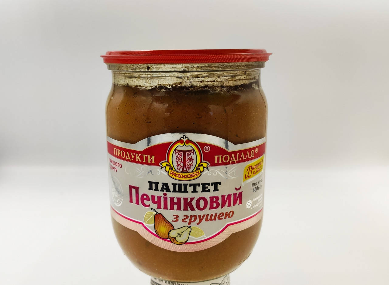 

ПАШТЕТ ПЕЧІНКОВИЙ З ГРУШЕЮ
