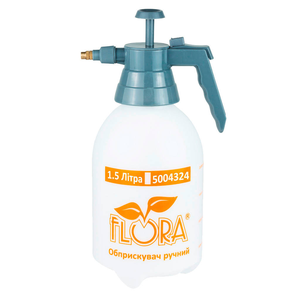 

Опрыскиватель ручной садовый объем 1.5л FLORA