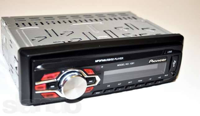 

Автомагнитола Pioneer 1091 с USB, FM, MP3 + съемная панель! НОВАЯ