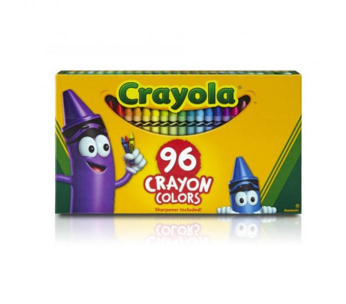 

Восковые цветные мелки карандаши Crayola 96 цветов, Разные цвета