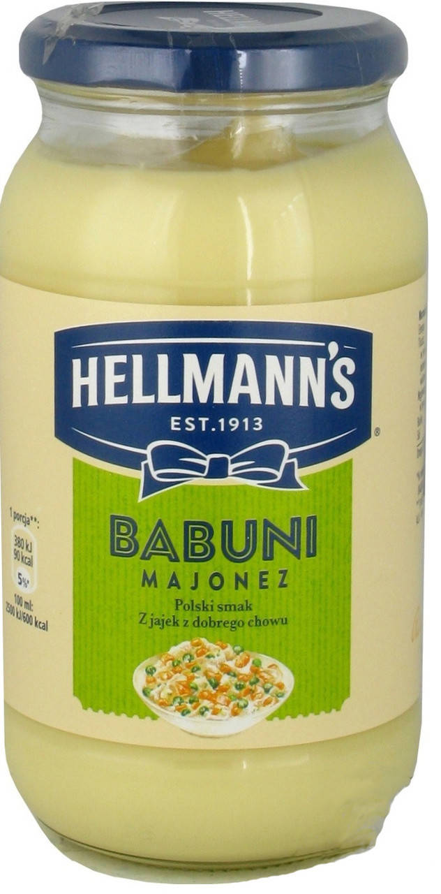 

Майонез Hellmann's Babuni 65% 420 г