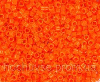 

Японський бісер Miyuki Delica 11/0 DB0722 - Opaque Orange