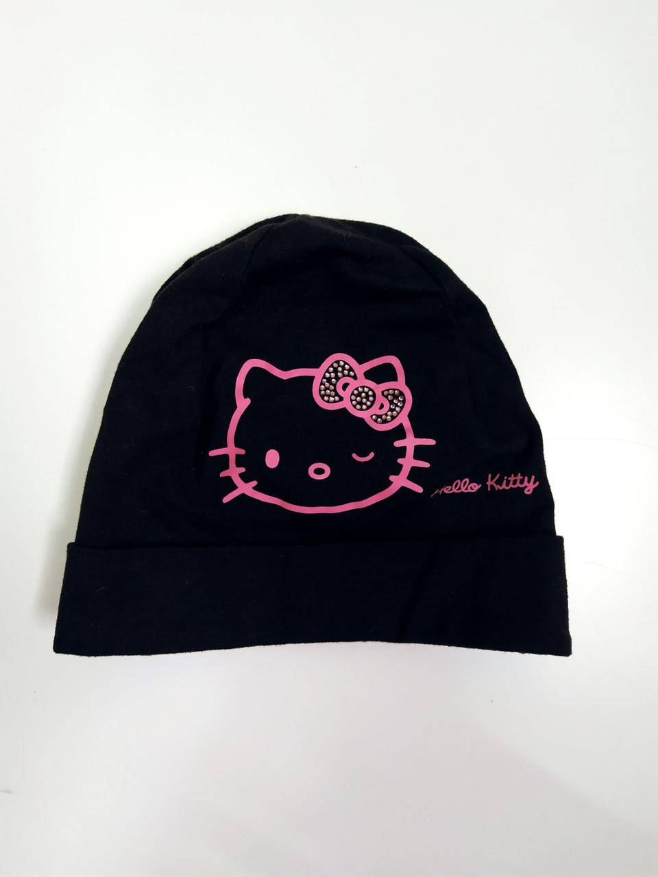 

Шапка детская Hello Kitty 116/140 черная (1804), Черный
