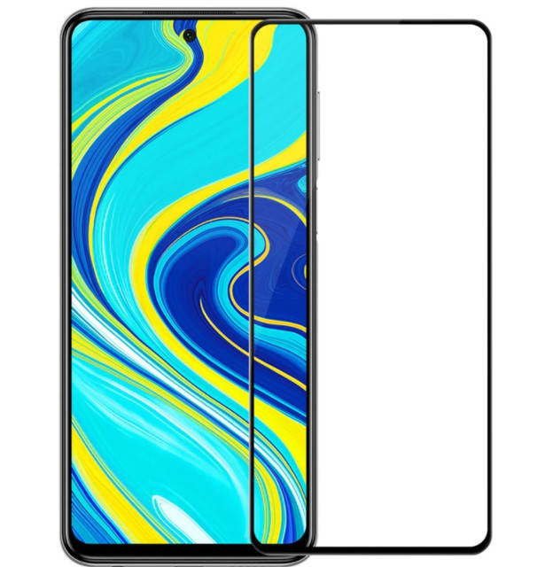 

Защитное стекло 5D для Xiaomi Poco X3 Pro, Черный