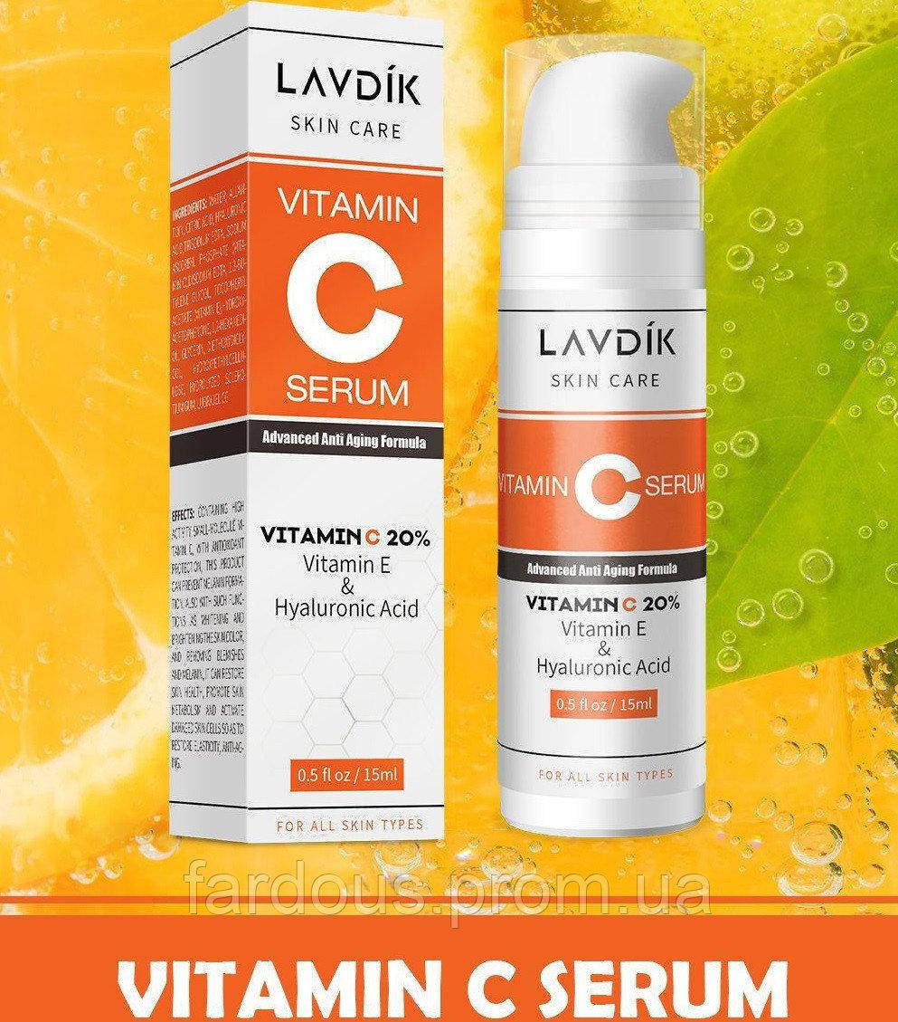 

Увлажняющая, омолаживающая эссенция для лица LAVDIK Skin Care с гиалуроновой кислотой и витамином С