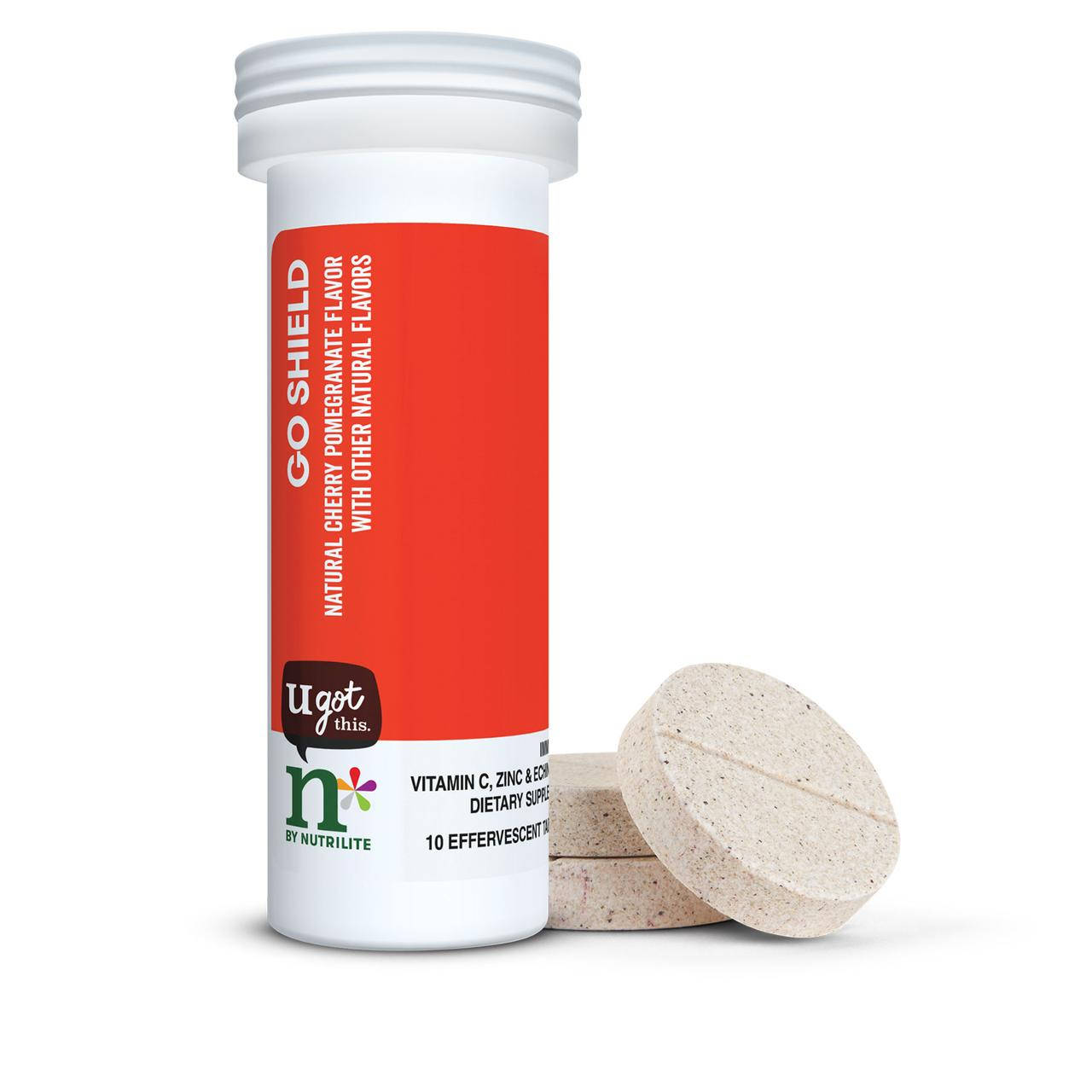 

Шипучие таблетки Amway n * от Nutrilite ™ Go Shield Amway 10 таблеток