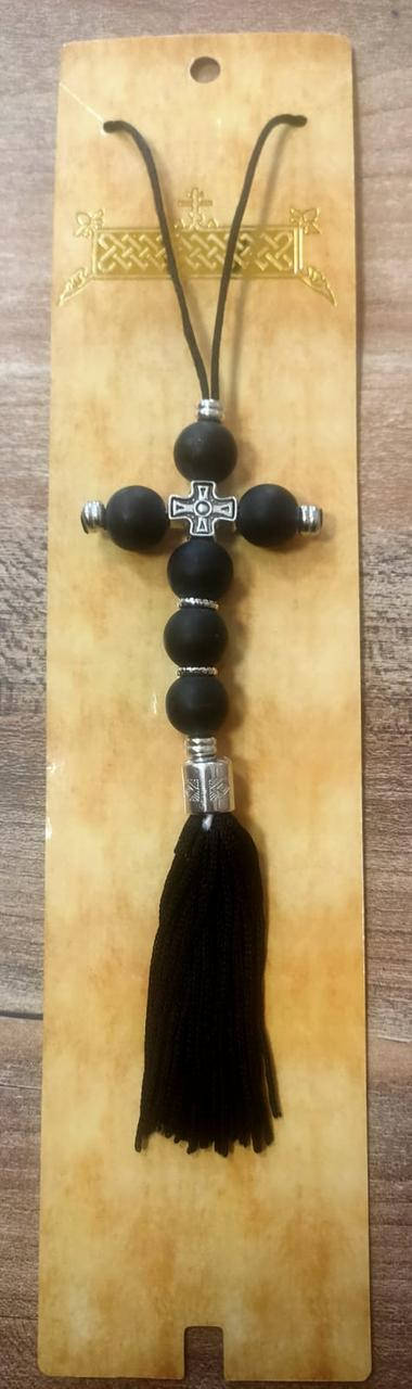 

Крест подвесной в машину (черный)