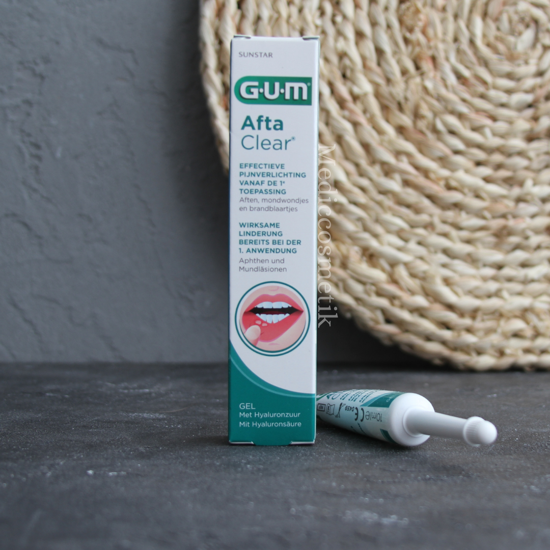 

Зубной гель GUM Afta Clear для лечения стоматита и других заболеваний полости рта Германия