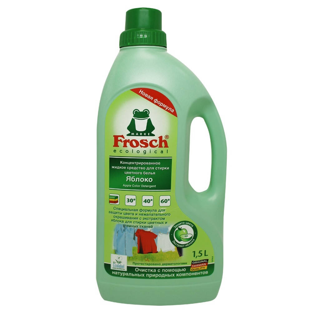 

Frosch гель для стирки Яблоко 1,5 л