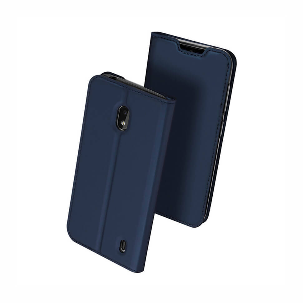 

Чехол-книжка Dux Ducis Skin Pro для Nokia 2.2 Темно-синяя, Темно-синий