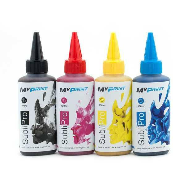 

Комплект сублимационных чернил My Print SubliPro (4*100 мл) (6691)