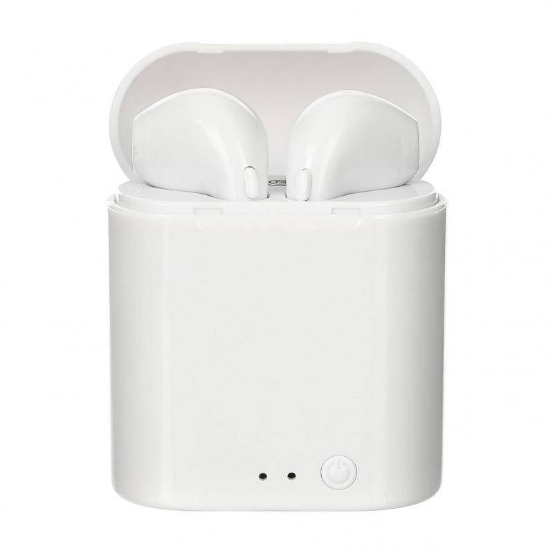 

Оригинальные блютуз наушники i7 TWS Bluetooth з кейсом, Белый