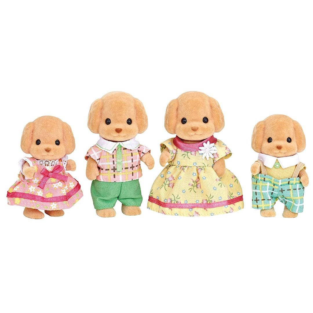 

Набор Сильваниан Фэмилис семья Карликовых Пуделей Sylvanian Families Toy Poodle Family