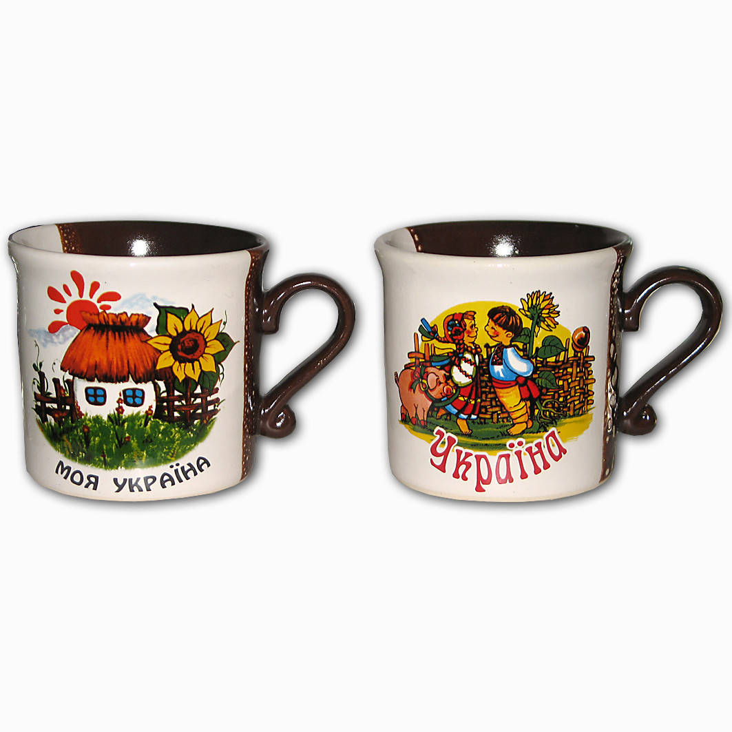 

Чашка чайная двухцветная