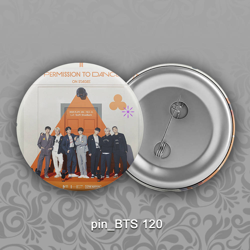 

Значок K-Pop BTS 120