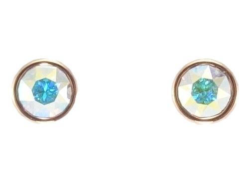 

Серьги Xuping Позолота 18K с кр-ми Swarovski гвоздики (пусеты) "Кристаллы АВ" ø 7мм