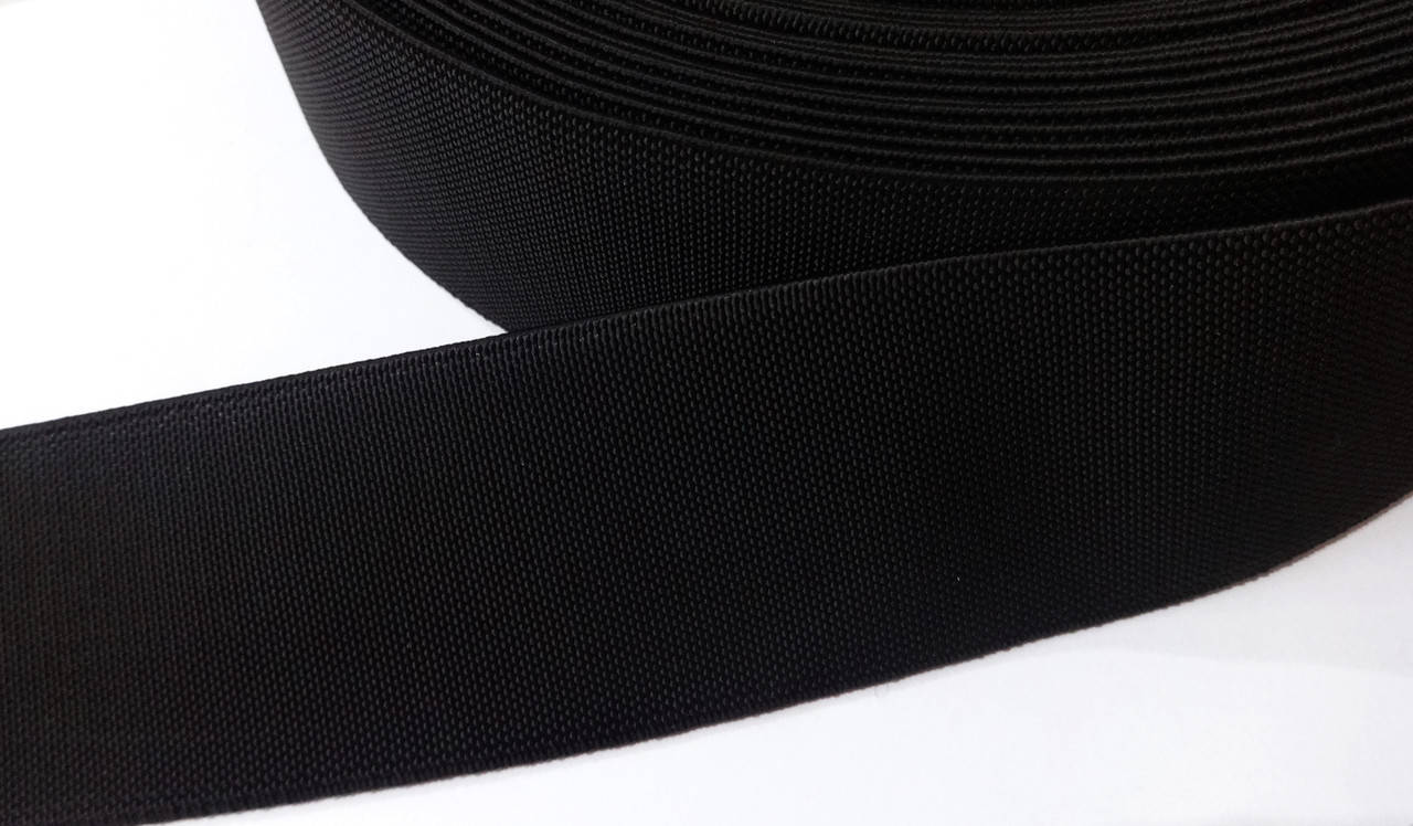 

Резинка плотная 5 см черная Fabric Plus, Черный