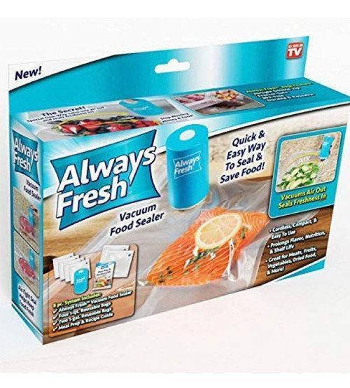 

Вакуумный упаковщик для еды Vacuum Sealer Always Fresh, вакуумные пакеты для еды, упаковщик