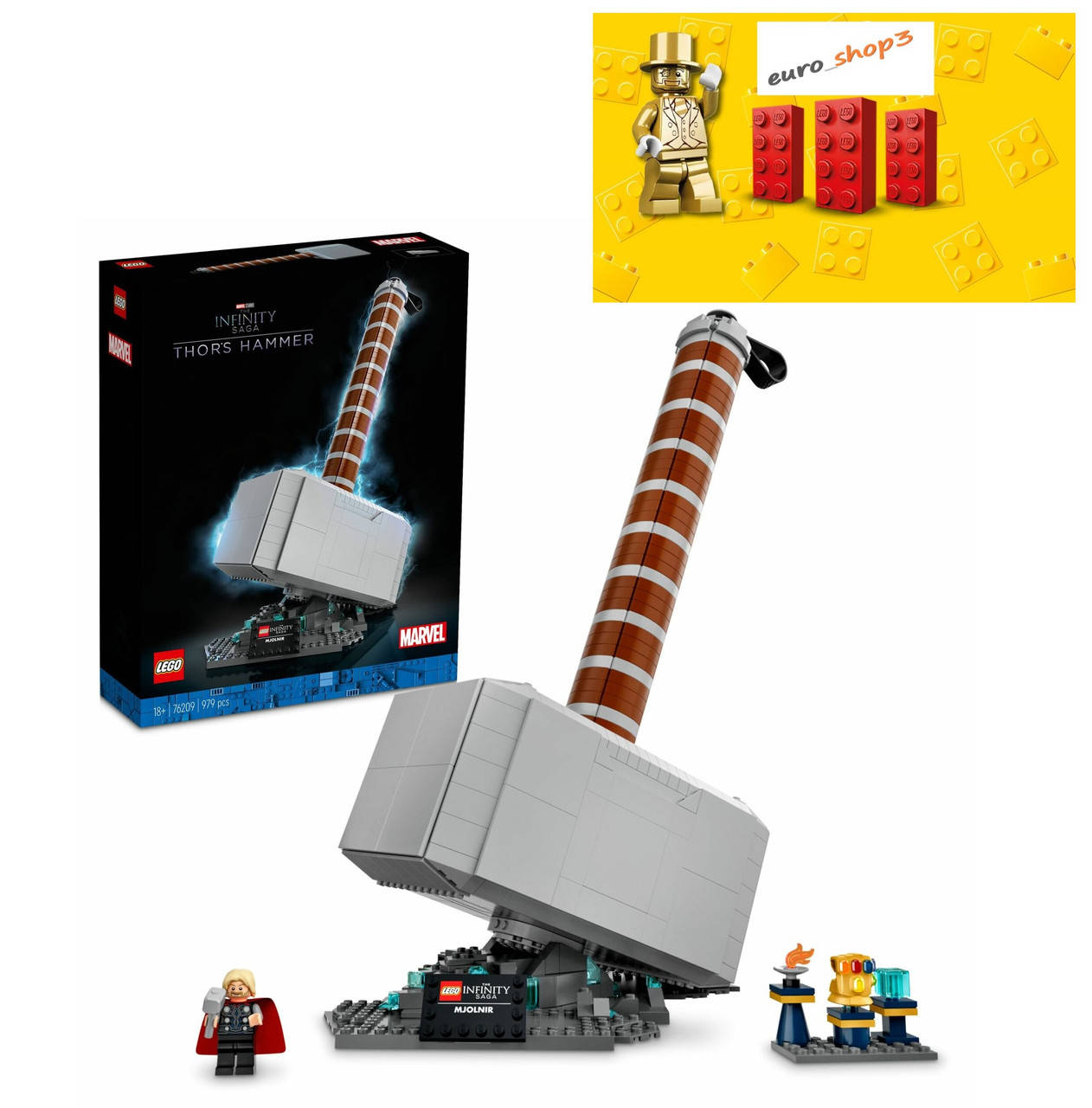 

LEGO Marvel Молот Тора 76209