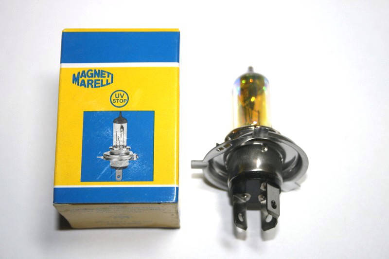 

Лампа дал/ближ. света H4 12 TC (60/55W) Желтая Magneti Marelli