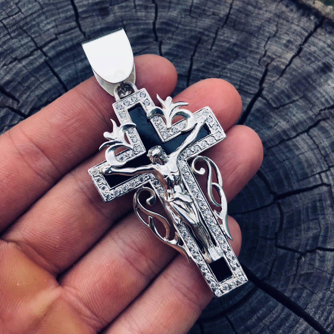 

СЕРЕБРЯНЫЙ КРЕСТ 925 ПРОБЫ