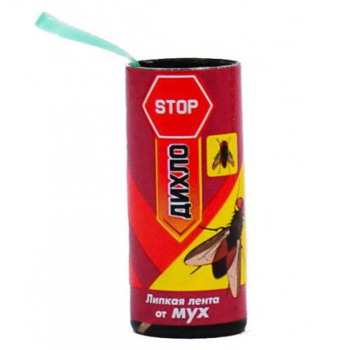 

Липучка для мух ДИХЛО STOP Чехия 100 шт/уп. Космохим