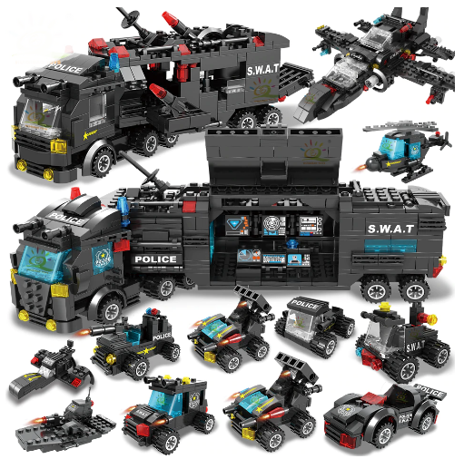 

Лего, Конструктор полицейский участок 785шт! LEGO