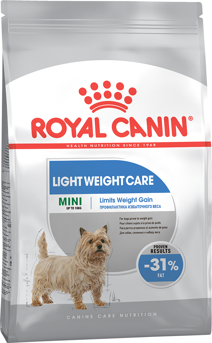 

Royal Canin Mini Light Weight Care 3 кг для маленьких пород, склонных к полноте