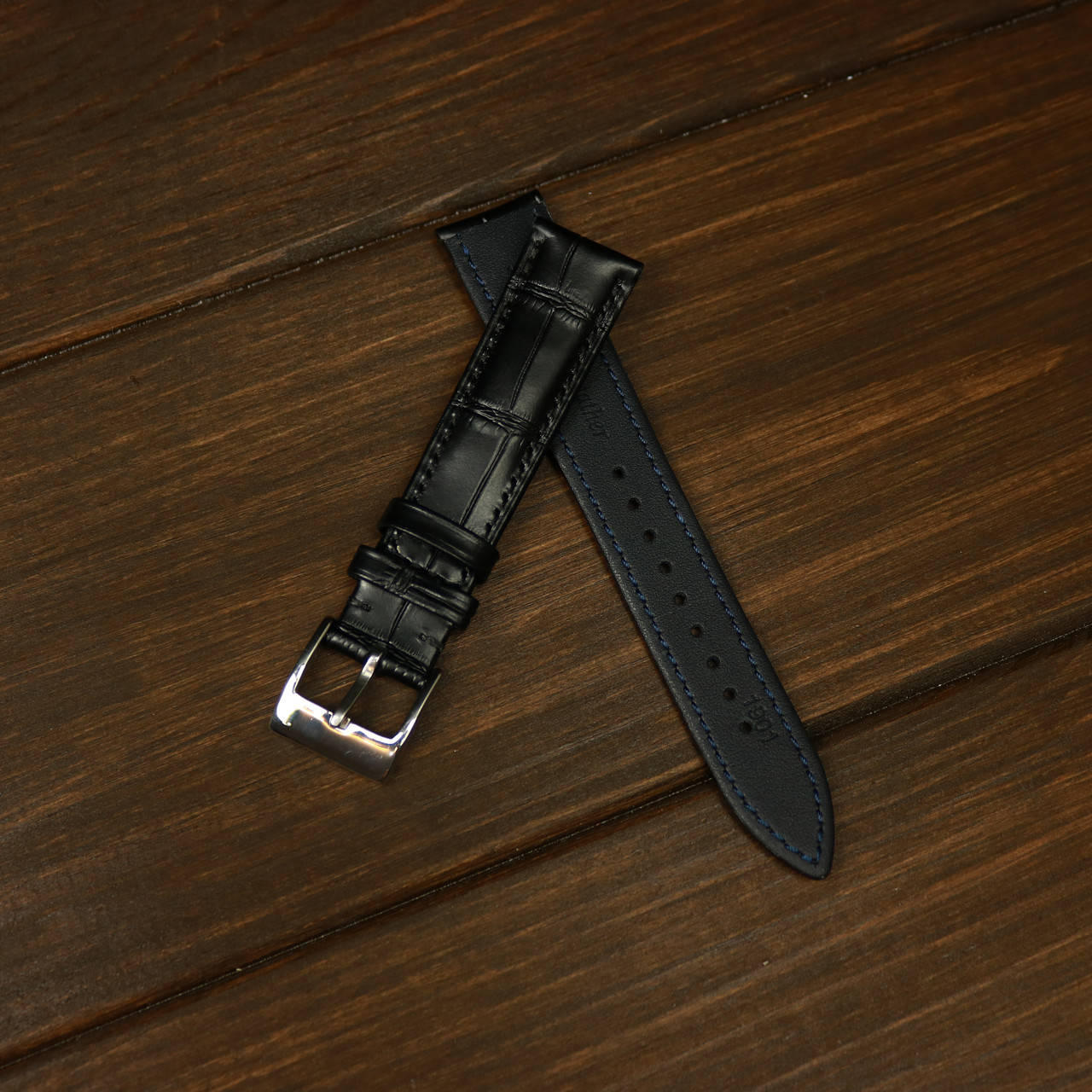 

Ремешок кожаный SL Slava Genuine Leather для наручных часов с классической застежкой