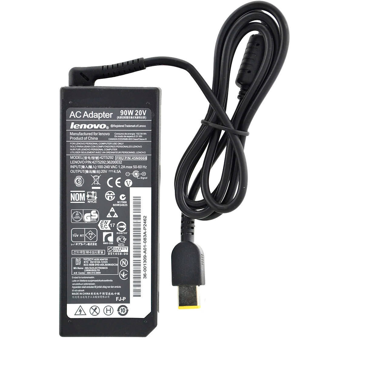

Блок питания для ноутбука Lenovo 20V 4.5A 90W G405 G500 G505