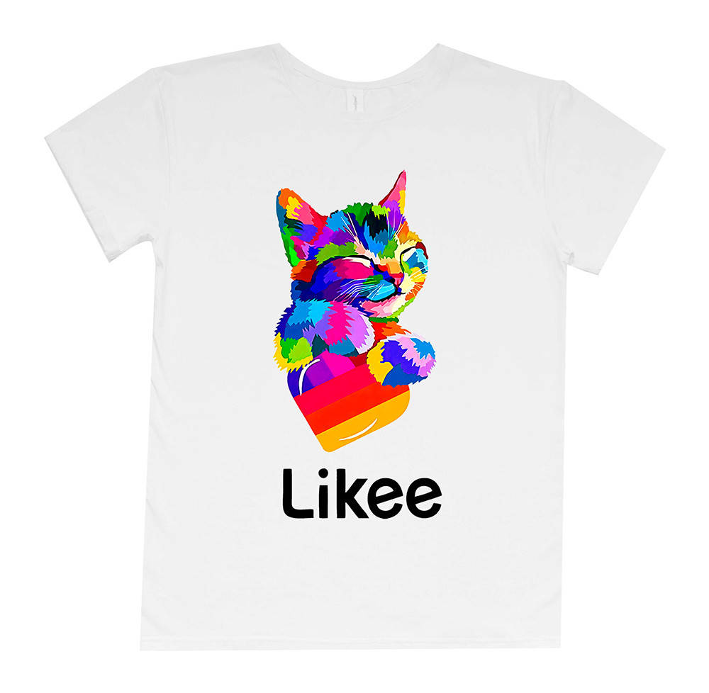 

Футболка детская - Likee с котиком