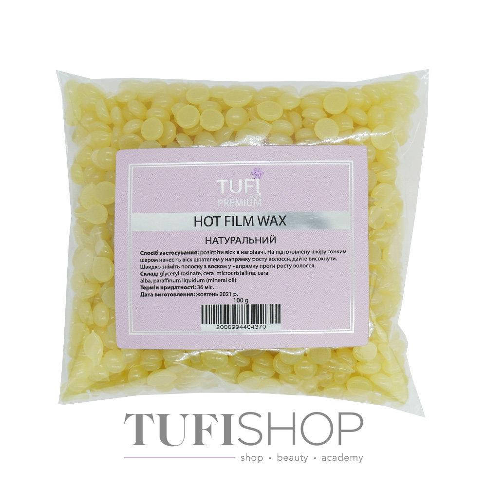

Горячий полимерный воск в гранулах TUFI profi PREMIUM натуральный 100 г (0105193)